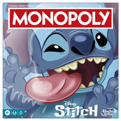 Jeu classique Monopoly &eacute;dition Disney Stitch 