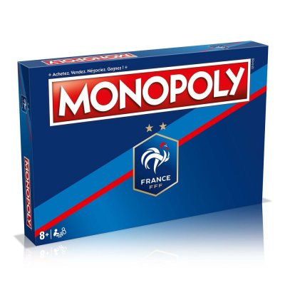 WINNING MOVES Jeu classique Monopoly FFF F&eacute;d&eacute;ration Fran&ccedil;aise de Football 