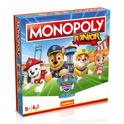 Jeu classique Monopoly Junior Paw Patrol La Pat'Patrouille