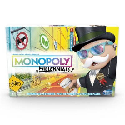MONOPOLY Jeu classique  Millennials