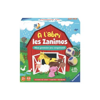 RAVENSBURGER Jeu classique  &Agrave; l'abri les Zanimos