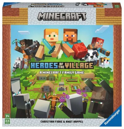 RAVENSBURGER Jeu classique  Minecraft Junior Save the village 