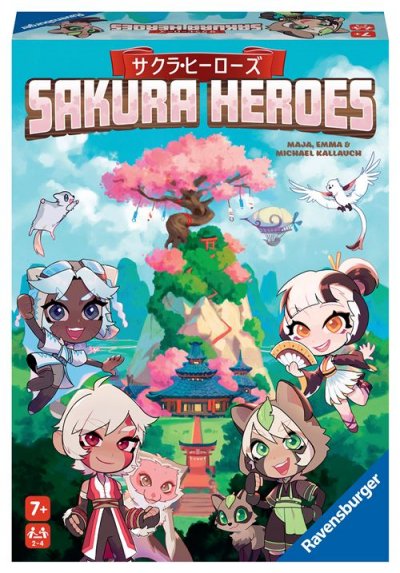 RAVENSBURGER Jeu classique  Sakura Heroes