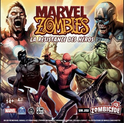 ASMODEE Jeu CMON Marvel Zombies : La R&eacute;sistance des H&eacute;ros- - Jeu de soci&eacute;t&eacute;