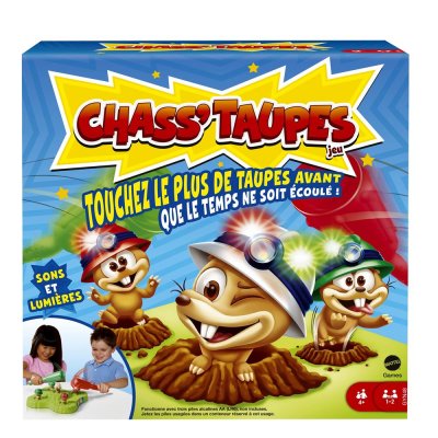 MATTEL Jeu d'adresse  Chasse-taupes 