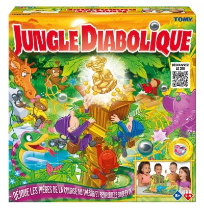 TOMY Jeu d'adresse  Jungle Diabolique 
