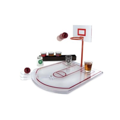 MISTER GADGET Jeu D Alcool Basket Ball 6 Verres Panier Drinking Game Ambiance