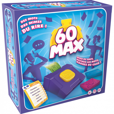 Jeu d ambiance Asmodee 60 Max - Neuf