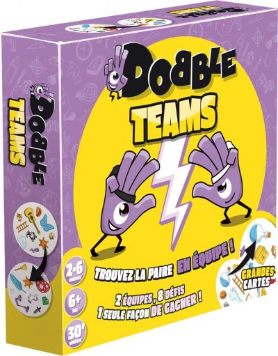 ASMODEE Jeu d&rsquo;ambiance  Dobble Teams 