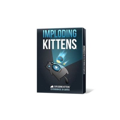ASMODEE Jeu d&rsquo;ambiance  Exploding kittens Imploding kittens extension