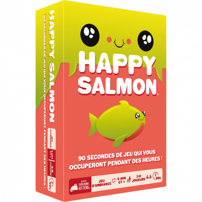 Jeu d ambiance Asmodee Happy Salmon - Neuf