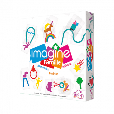 Jeu d&rsquo;ambiance Asmodee Imagine Famille 