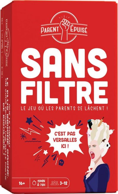 ASMODEE Jeu d'ambiance  Parent &eacute;puis&eacute; Sans filtre 