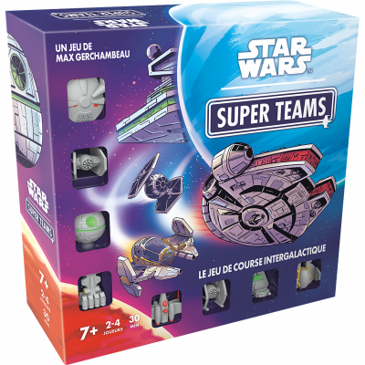 Jeu d ambiance Asmodee Star Wars Super Teams Clutch Box - Neuf