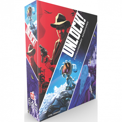 Jeu d&rsquo;ambiance Asmodee Unlock! Extraordinary Aventures 