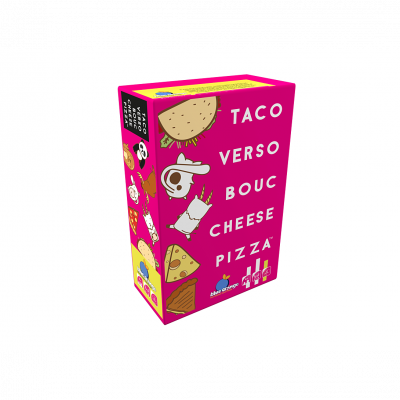 Jeu d&rsquo;ambiance Blue Orange Taco Verso Bouc Cheese Pizza
