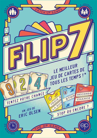 CATCH UP Jeu d&rsquo;ambiance  Flip 7