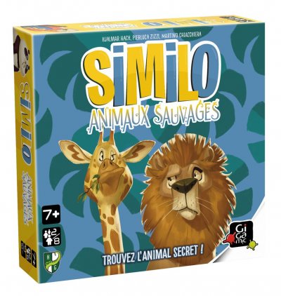 GIGAMIC Jeu d&rsquo;ambiance  Similo Animaux Sauvages 
