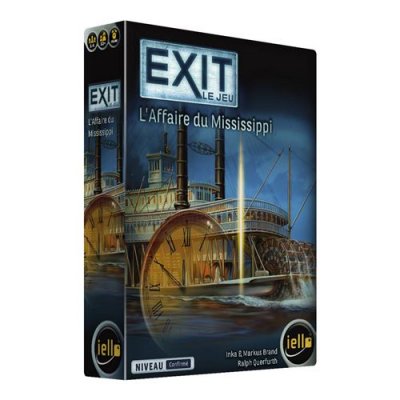 IELLO Jeu d&rsquo;ambiance  Exit L'Affaire du Mississippi 