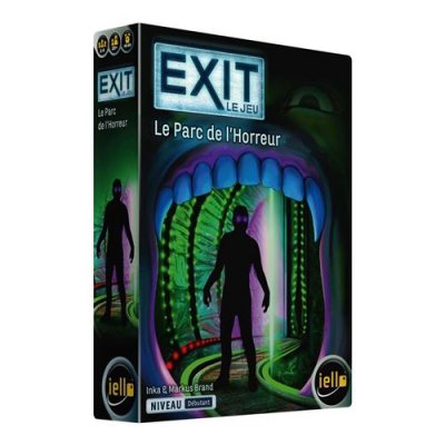 IELLO Jeu d&rsquo;ambiance  Exit Le Parc De L'Horreur 