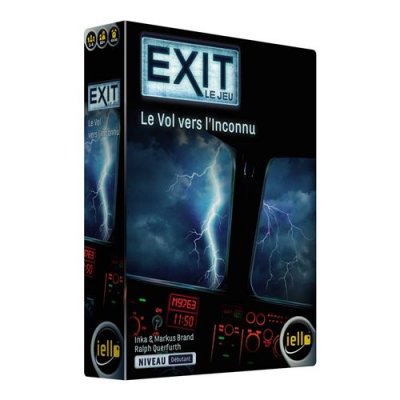 IELLO Jeu d'ambiance  Exit Le Vol vers l'Inconnu 