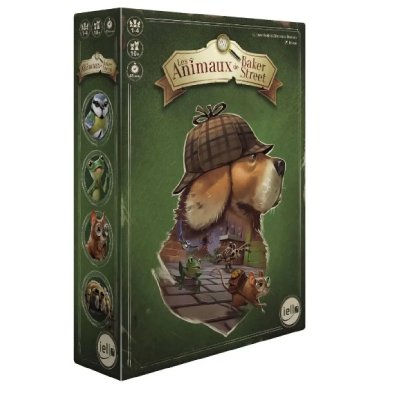 IELLO Jeu d'ambiance  Les Animaux de Baker Street 