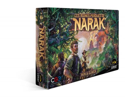 IELLO Jeu d&rsquo;ambiance  Les Ruines Perdues De Narak 