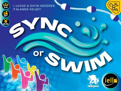 IELLO Jeu d'ambiance  Sync or Swim