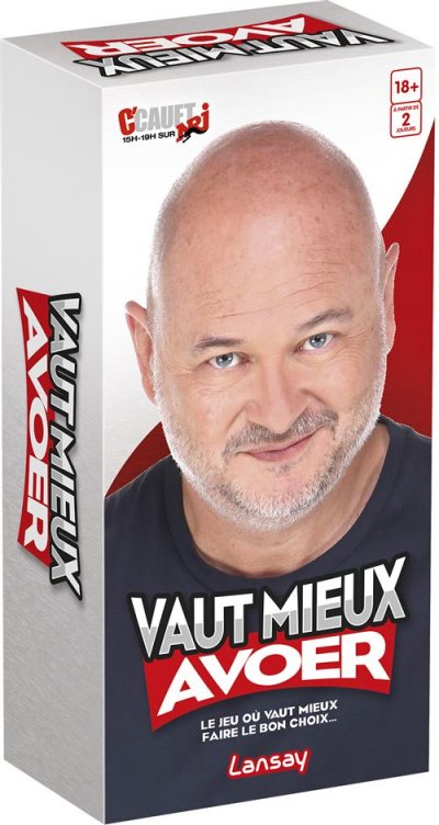 LANSAY Jeu d&rsquo;ambiance  Vaut Mieux Avouer Cauet NRJ