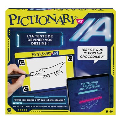 MATTEL Jeu d&rsquo;ambiance  Pictionary vs IA