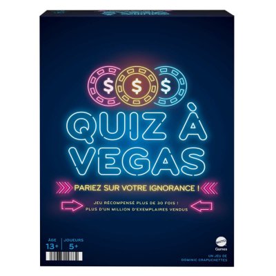 MATTEL Jeu d'ambiance  Quiz &agrave; Vegas