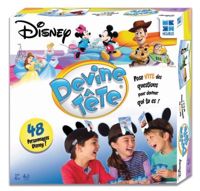 MEGABLEU Jeu d&rsquo;ambiance  Devine T&ecirc;te Disney 