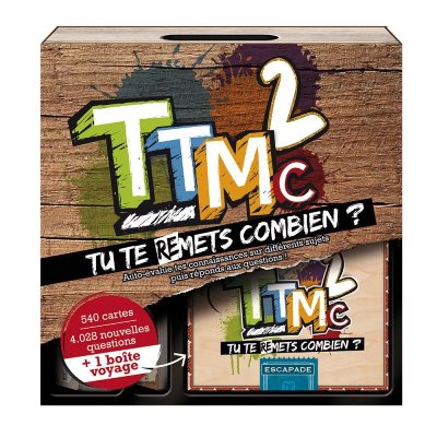 PIXIE GAMES Jeu d&rsquo;ambiance  TTMC 2 Tu te remets combien 