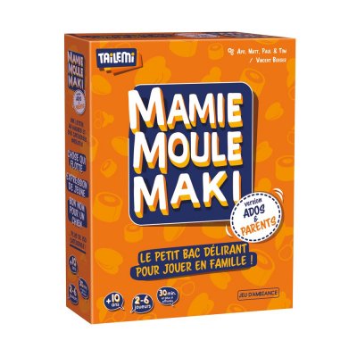 TAILEMI Jeu d'ambiance  Mamie Moule Maki Ados & Parents - Neuf