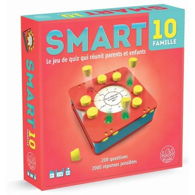 WILSON JEUX Jeu d&rsquo;ambiance  Smart 10 Famille