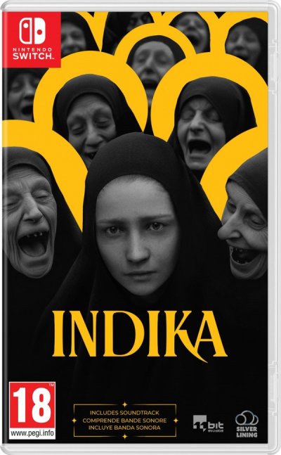 Jeu d'aventure JUST FOR GAMES Indika &Eacute;dition physique Nintendo Switch PEGI 18 Jaune - Neuf