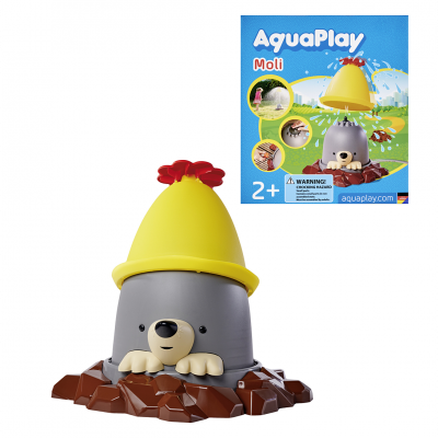 Jeu d'eau et de plage BIG Aquaplay Taupe Arroseuse