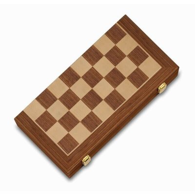 CAYRO Jeu d'&eacute;checs pliant - Coffret Luxe en bois 