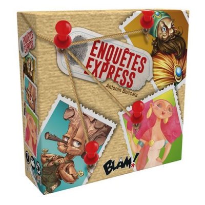 BLACKROCK GAMES Jeu d'enqu&ecirc;te  Enqu&ecirc;tes Express