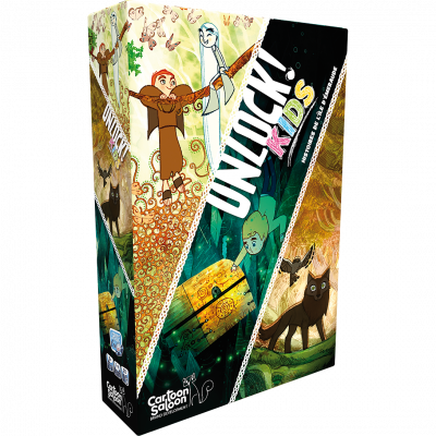 Jeu d'escape game Asmodee Unlock ! Kids Histoire de l'&Icirc;le d'&Eacute;meraude