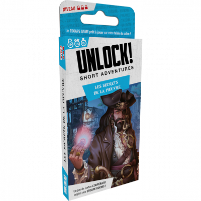 Jeu d'escape game Unlock Short adventure Les secrets de la pieuvre