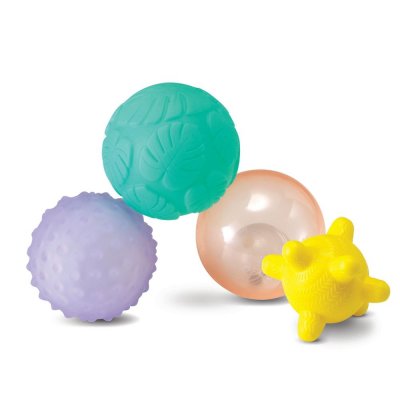 INFANTINO Jeu d'&eacute;veil  Coffret 4 balles lumineuses et sensorielles