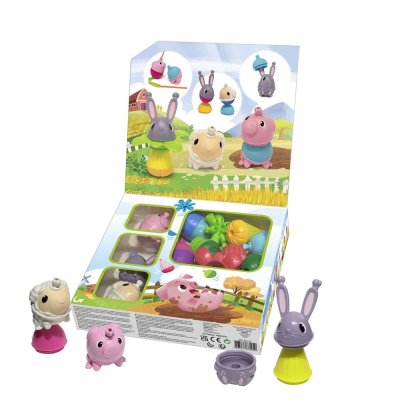 LALABOOM Jeu d &eacute;veil  coffret cadeau 5 en 1 perles &eacute;ducatives 25 pi&egrave;ces