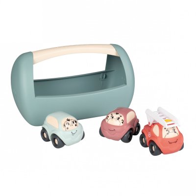 Jeu d'eveil Little Smoby Set 3 V&eacute;hicules