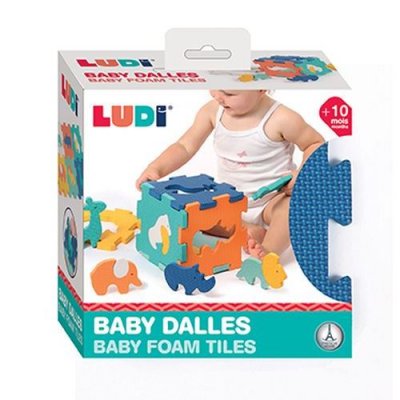 LUDI Jeu d'&eacute;veil  Baby Dalles Animaux