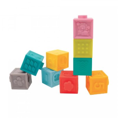 LUDI Jeu d'&eacute;veil  Cubes embo&icirc;tables