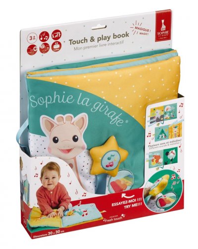 SOPHIE LA GIRAFE Jeu d'&eacute;veil  Touch and Play Book