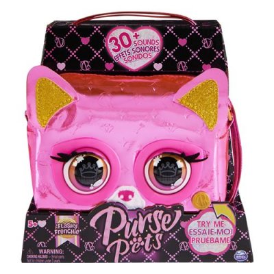 PURSE PETS Jeu d'imitation  Les m&eacute;talliques Bulldog fran&ccedil;ais