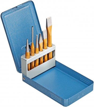 GEDORE Jeu D'outils 6 Pcs. Dans Une Cassette &Agrave; Charni&egrave;re M&eacute;tallique