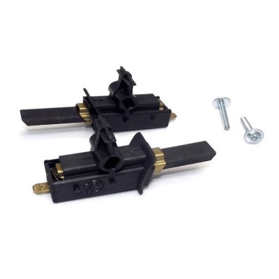BRANDT Jeu de 2 charbons moteur Lave-linge 52X5258, 00600883 